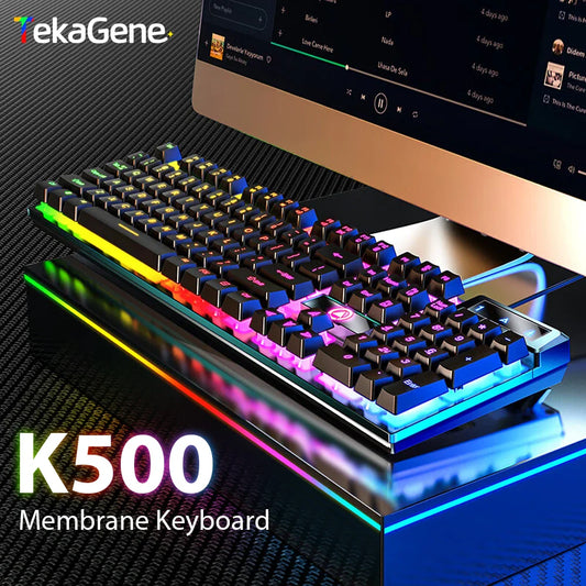 K500 Wired Keyboard Office Gaming Keyboard