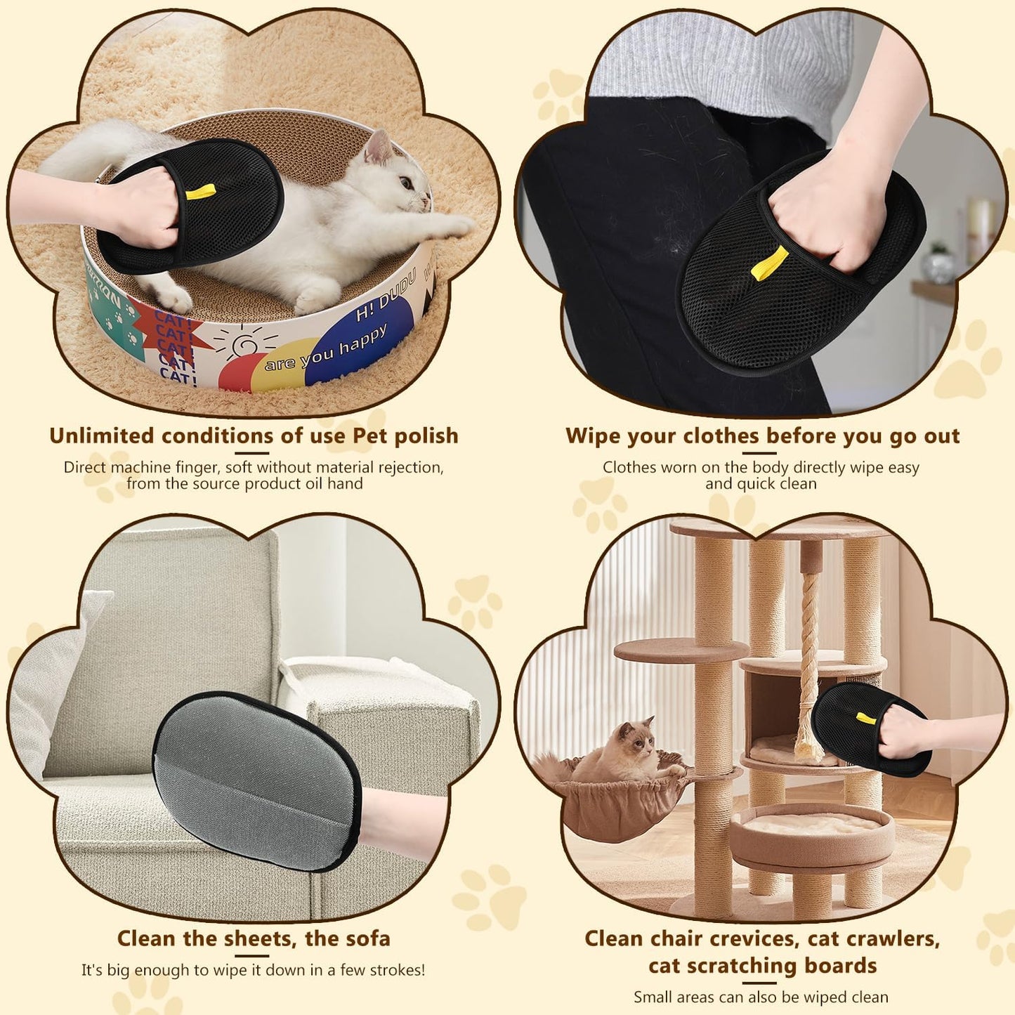Pet Fur Magic Gloves